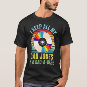Camiseta Eu Guardo Todas As Minhas Piadas De Pai Em Um Pai