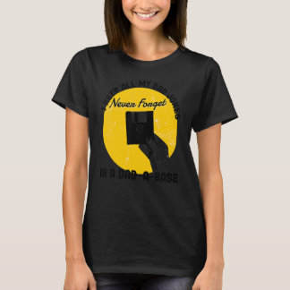 Camiseta Eu Guardo Todas As Minhas Piadas Pais Em Um Pai Um