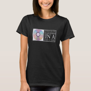 Camiseta Eu Guardo Todas As Minhas Piadas Pais Em Um Pai Um