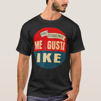 Camiseta Eu Gusta Ike Viva Eisenhower Eu Gosto De Ike
