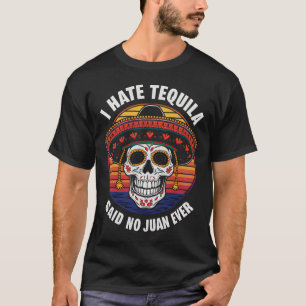 Camiseta Eu He Tequila Mexicano Cinco De Mayo