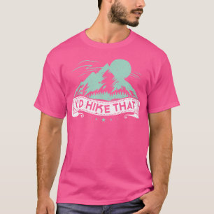 Camiseta Eu Ia Seguir Esta Natureza De Acampamento De Camin