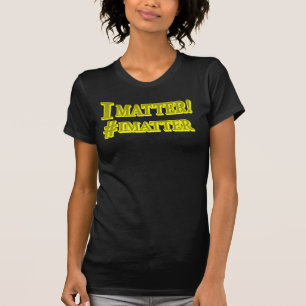 Camiseta "EU IMPORTO!" Design de Expressão de Cuta. Compr