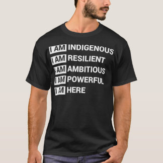 Camiseta Eu Indígenas Ser Resiliente Eu Sou Ambitante