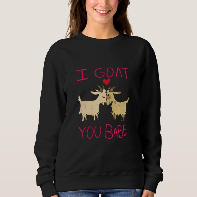 Camiseta Eu Irei Para Você, Querido, Animal De Cabra (Frente)
