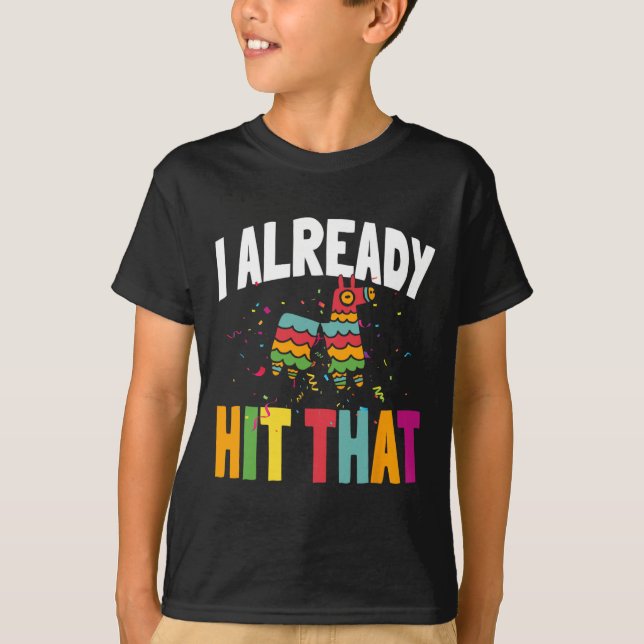 Camiseta Eu Já Atingi Aquele Cinco De Mayo (Frente)