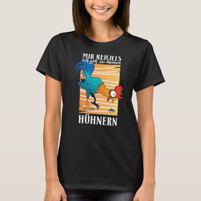 Camiseta Eu já estou cheio, vou para a minha granja de fran (Frente)