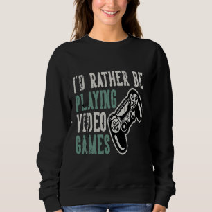 Camiseta Eu jogaria videos games preferencialmentes