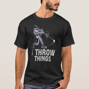 Camiseta Eu Jogo As Coisas Design Para O Gatilho De Martelo