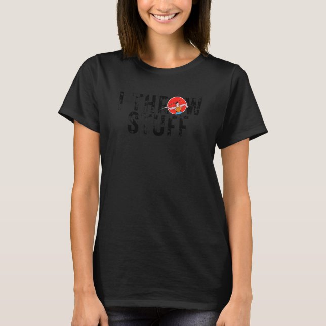 Camiseta Eu Jogo Coisas De Onda E Atleta De Campo (Frente)