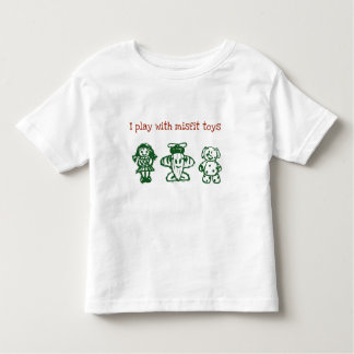 Camiseta Eu jogo com brinquedos do desajuste