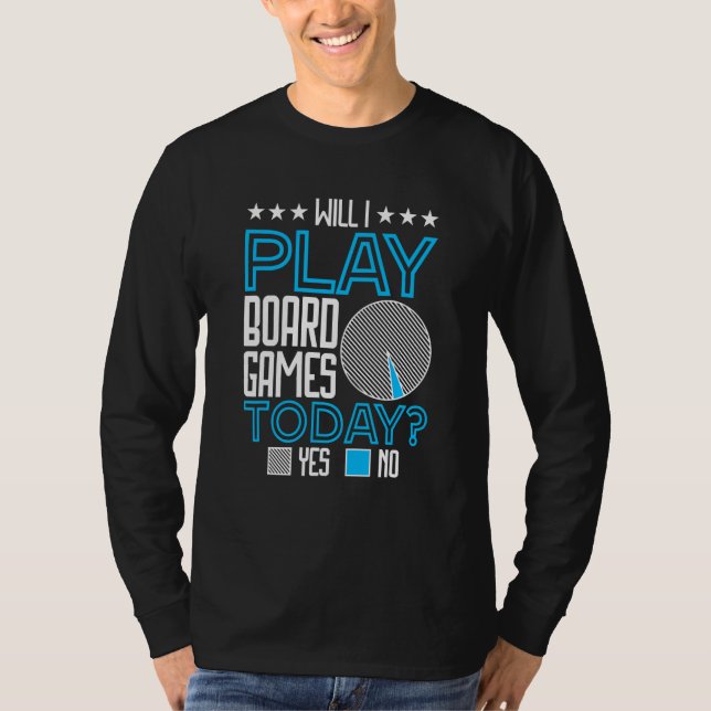 Camiseta eu jogo jogos de tabuleiro jogo de tabuleiro jogad (Frente)