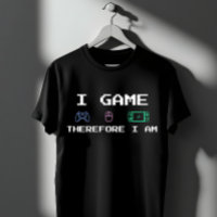Eu Jogo, Logo Sou um Gamer de Pixel Art