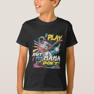 Camiseta Eu jogo, mas minha mamãe não é engraçada Bysebyll