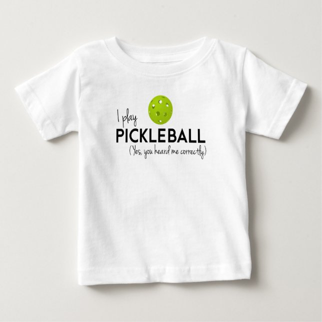 Camiseta Eu jogo Pickleball (Frente)