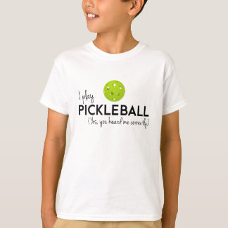 Camiseta Eu jogo Pickleball
