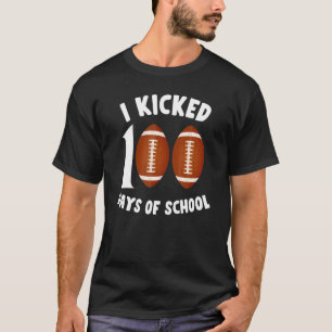 Camiseta Eu Joguei 100 Dias De Futebol Americano Escolar 1