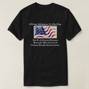 Camiseta Eu juro lealdade à bandeira não...............