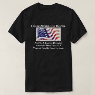 Camiseta Eu juro lealdade à bandeira não...............