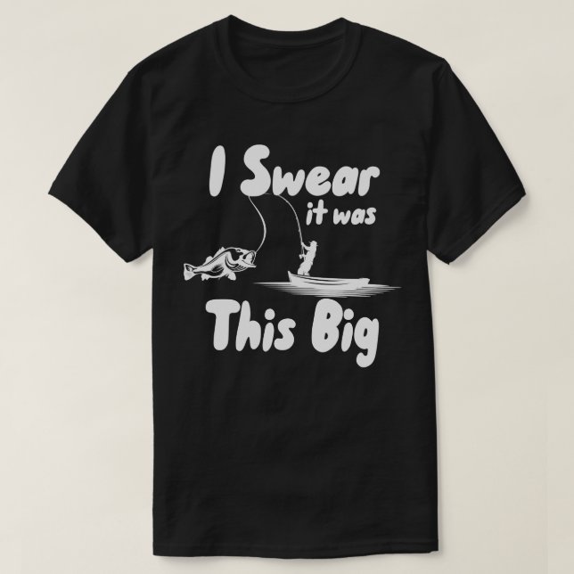 Camiseta Eu Juro Que Era Este Grande (Frente do Design)