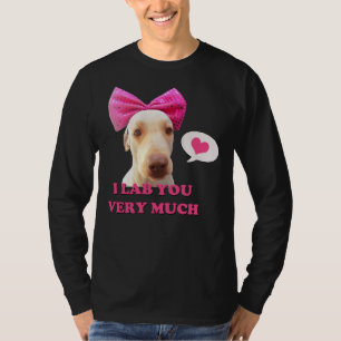 Camiseta Eu Lab-Te Muito