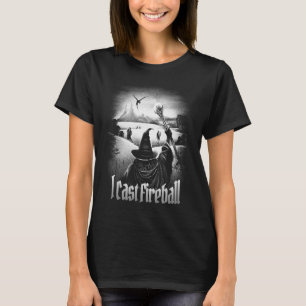 Camiseta Eu lancei Tabletop de Classe RPG do Assistente de