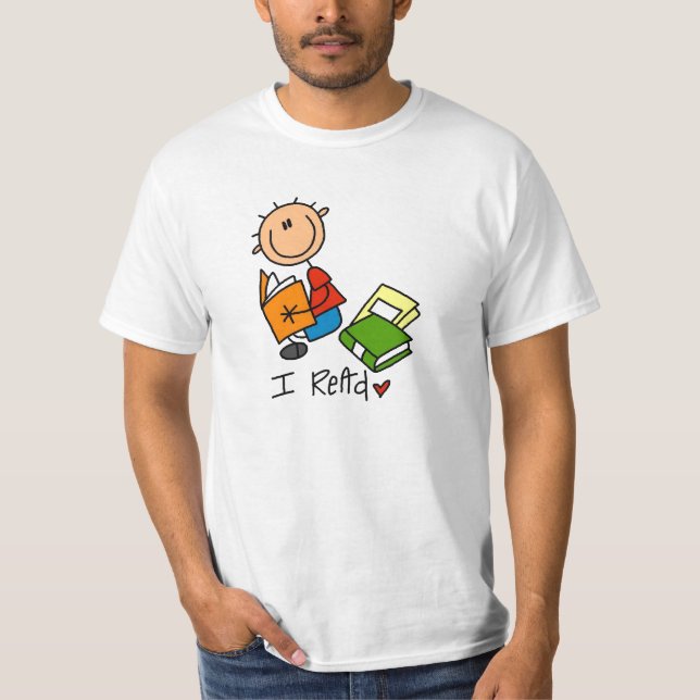 Camiseta Eu Leio (Frente)