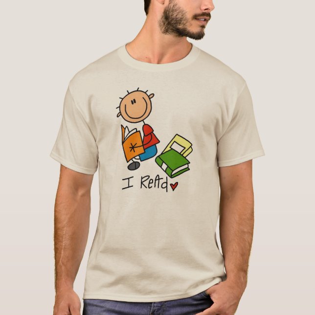 Camiseta Eu Leio (Frente)