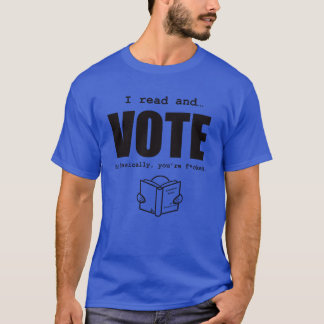 Camiseta Eu leio e dou de presente
