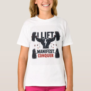 Camiseta Eu Levanto, Eu Manifesto, Eu Conquisto