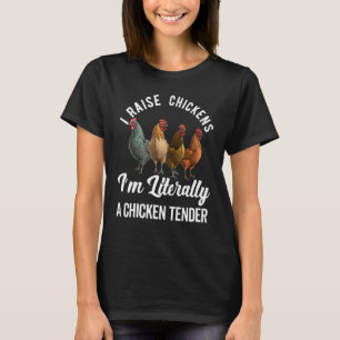 Camiseta Eu levanto frango Eu sou literalmente uma tenda de