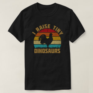 CAMISETA EU LEVANTO PEQUENOS DINOSSAUROS CHICKEN LOVER