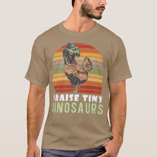 Camiseta Eu Levanto Pequenos Dinossauros Fábrica De Galinha