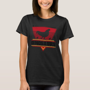 Camiseta Eu Levanto Pequenos Dinossauros Pintinhos De Fende