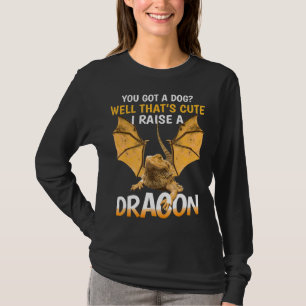 Camiseta Eu Levanto Um Dragão Arborizado Lizard Reptile Kid