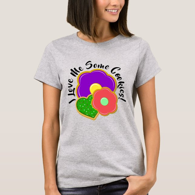 Camiseta Eu Leve-Me Alguns Cookies! (Frente)