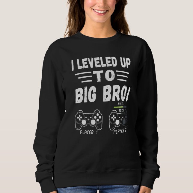 Camiseta Eu Levei Ao Big Bro 2023 Gamer Novo Irmão Joi (Frente)