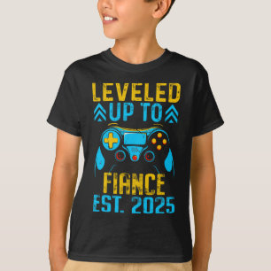 Camiseta Eu Levei Até O Fiance 2025 Gamer Groom Apenas Enga