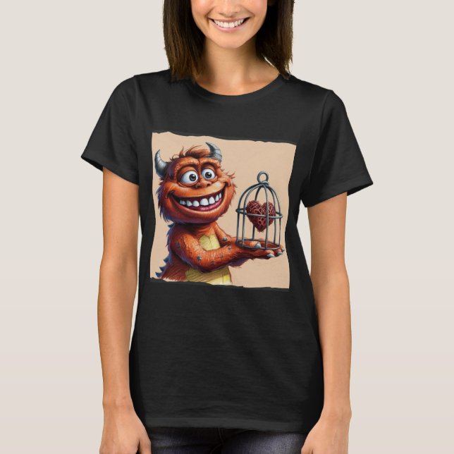 Camiseta Eu lhe ofereço meu coração (Frente)