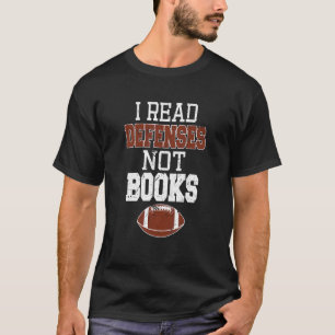 Camiseta Eu Li Defensores Não Livros Trilha De Futebol