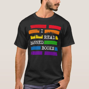 Camiseta Eu Li Livros Banidos O Arco-Íris Redação