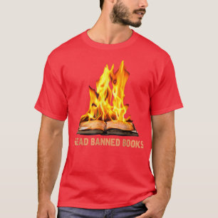 Camiseta Eu Li Livros Banidos Palavras De Livros