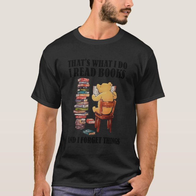 Camiseta Eu Li Livros E Esqueci As Coisas (Frente)