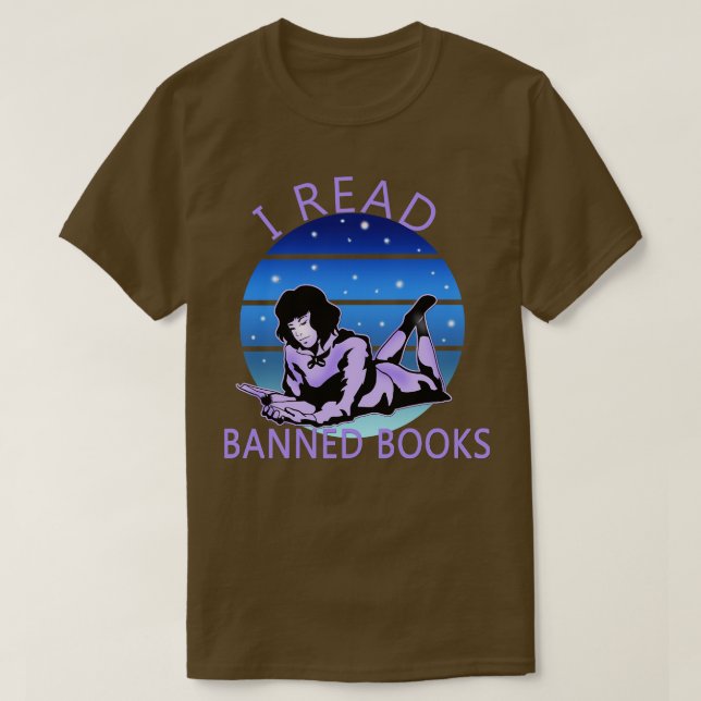 CAMISETA EU LI LIVROS PROIBIDOS (Frente do Design)