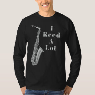 Camiseta Eu Li Muitos Entusiastas Saxofônicos Amantes De Mú