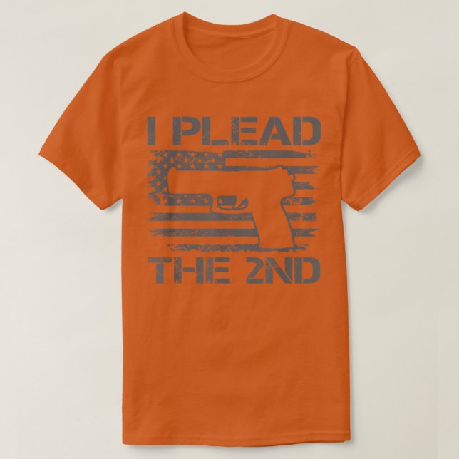 Camiseta Eu Lidero A Alteração De segundo 9mm  (Frente do Design)