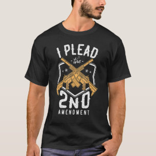 Camiseta Eu Lidero A Segunda Alteração Dos Direitos Das Arm