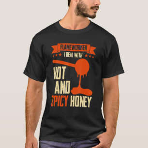 Camiseta Eu Lido Com O Quente E Picante Sabor U2013 Flamewo