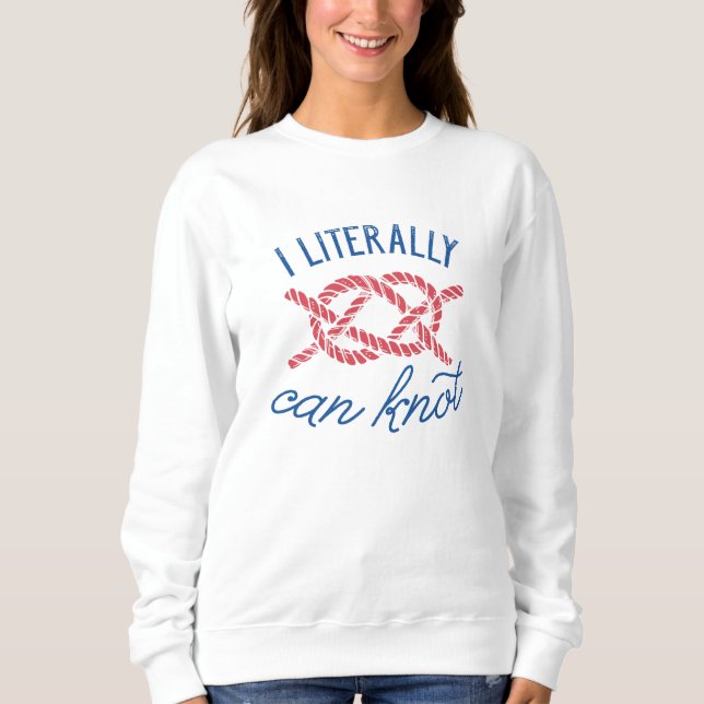 Camiseta Eu Literalmente Posso Nó (Frente)