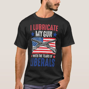 Camiseta Eu Lubrifico Minha Arma Com As Lágrimas Do segundo